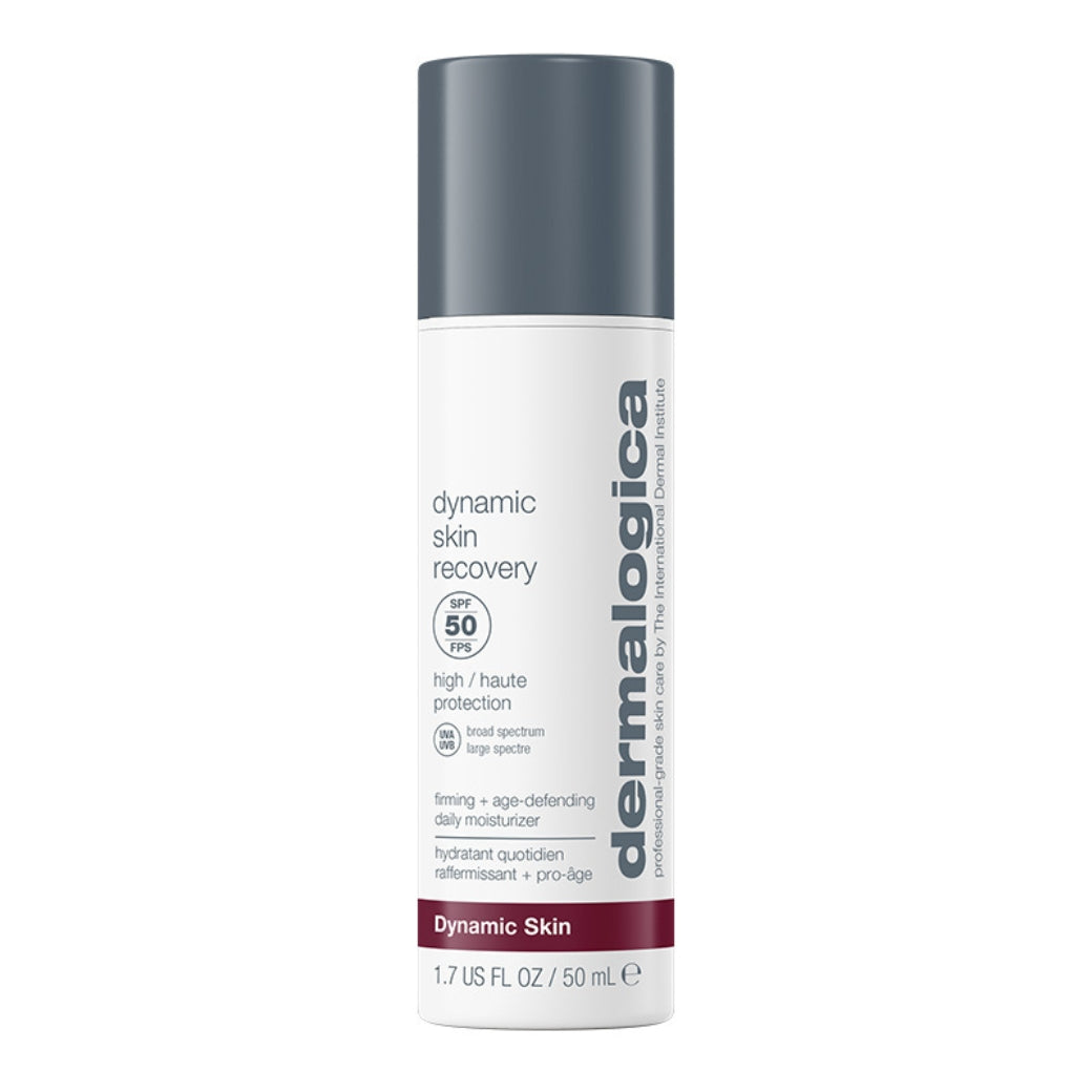 ダーマロジカ ダイナミックスキン R SPF50・PA++++ — エイジングケア日焼け止め 50mL 製品パッケージ | 日焼け止め