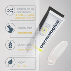 ダーマロジカ インビジブル フィジカル ディフェンス SPF30 — 全肌トーン対応・動物実験非実施・グルテンフリー・ヴィーガンの製品特徴アイコン | 日焼け止め
